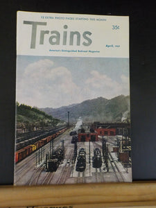 Trains Magazine 1947 April N&W Modern power UP fast freight BCE