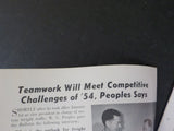 Southern Pacific Bulletin 1954 February Safety Essay Winner