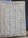 Bradshaw’s General Railway Steam Navigation & Hotel Guide 1932 November