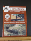 O Scale News #127 1995 April 48ft Journal for 1/4" scale modeling Structures on