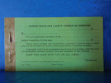 Chessie instructions for safety & fire prevention 2 booklets