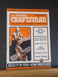 Model Craftsman RMC 1935 February Railroad Boat Airplane model building Wood car