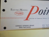 EMD Pointers 1969 April 21 Direct dynamic brake grid fan usage