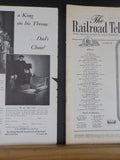 Railroad Telegrapher, The 1963 April FEC Strike Hurts Public Damaged covers