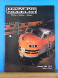 Mainline Modeler 1983 January B&O Chicora Depot WP F unit painting guide
