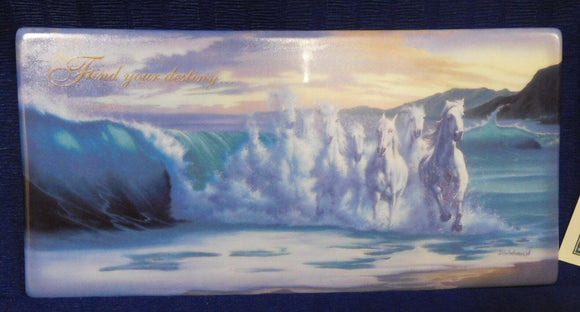 Plate Spirits of the Sea The Wave Jim Warren Bradford Exchange p0024