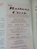 The Railway Clerk 1967 September 15 Employee Magazine Lake Erie-Ohio River Canal