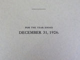 Indianapolis Union Railway Company Annual Report 1926 Fold out map