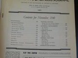 Locomotive Engineers Journal 1940 November Employee Magazine British Try Out Tur