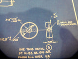Blueprint PRR Diesel-Electric Electric Locos Air Brake S-40