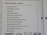 Western Pacific Feather River Rail Society The Train Sheet #141