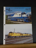 Extra 2200 South #81 1984 July Aug Sep Non-SP Alco switchers S5/6/T6