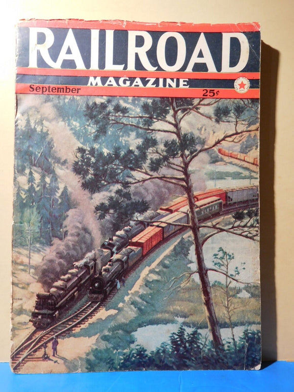 Railroad Magazine 1942 Sept logging pike wartime Ethiop