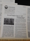 News from the National Association of Railroad Passengers 1988 COMPLETE YEAR Lot
