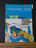 Railway Age 1968 September 23   Weekly  SCL Flip-top Phosphate hopper