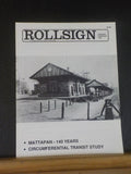 Rollsign Magazine of New England Transit News 1987 January February Mattapan 140