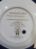 Plate Children of the Week Monday's Child is fair of face Leon Barnard  p0981
