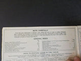 Louisville & Nashville public timetable 1939 April 11 L&N        See photos
