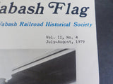 Wabash Flag Vol 2 #4 July August 1979 Converted Troop sleeper roster Photos