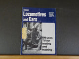 Railway Locomotives and Cars 1972 June Railway BN WP GE Emission study pinpoint