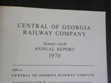 Central of Georgia Railway Company Annual Report 1970
