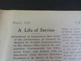 Railroad Employee, the 1928 March V37 #12 A life of service Many article D&H Eri