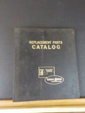 EMD Replacement Parts Catalog Binder Black 3 ring Notebook