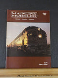 Mainline Modeler 1983 March B&O E-Unit Painting Guide Alton Terminal BN Diesel