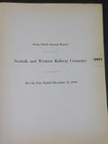 Norfolk and Western Railway Annual Report 49th Year ended December 31 1944  MAP