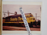 Photo Santa Fe Locomotive #6318 8 X 10 Color Ft Worth TX 1976