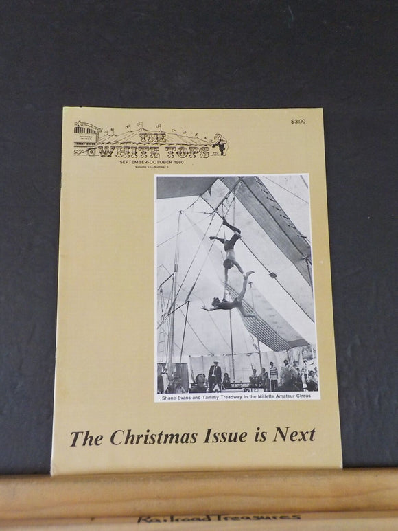 White Tops Circus Magazine 1980 September October Psychology in Circus Life