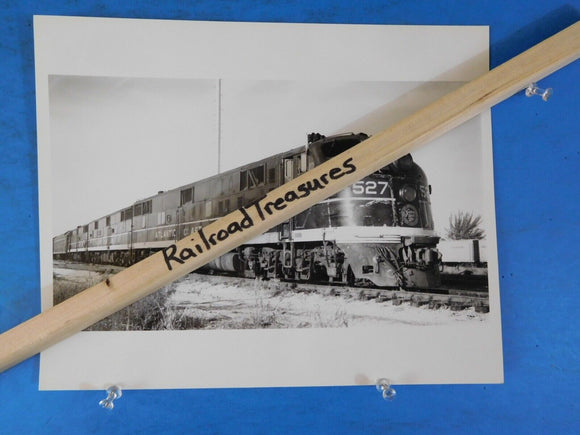 Photo Atlantic Coast Line Railroad Locomotive #527 8 X 10 B&W
