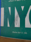 New York Central Public Timetable 1958 April 27 NYC