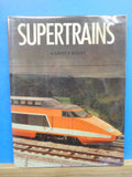 SUPERTRAINS by Aaron E Klein HArd Cover with dust jacket