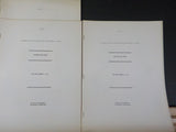 Pennsylvania-Reading Seashore Lines annual reports 1950-1959  Lot of 10