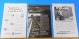 Ads Association of American Railroads Lot #6 Advertisements from magazines (10)