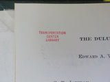Duluth South Shore and Atlantic Railway Company Annual reports 1938-1944 HardCov