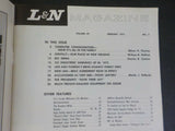 Louisville & Nashville Employee Magazine L&N 1973 February