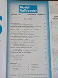 Model Railroader Magazine 1961 August South Platte Idyll A realistic oil depot A