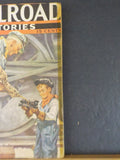 Railroad Stories Magazine 1937 January  0-4-0 switcher W&WA Narow gauge