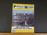 Prototype Modeler 1988 July August UP Stockyards Empire Builder River series sle
