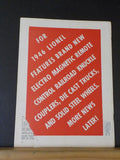 Model Builder 1946 April Lionel Magazine Grade crossing NYC Electric shop Coolin