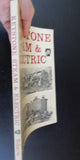 Keystone Steam & Electric by Williamson D. Edson PRR Soft Cover 1974