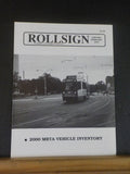 Rollsign Magazine of New England Transit News 2001 January February MBTA Vehicle