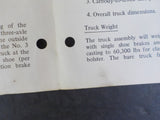 EMD Pointers 1972 June 5 3 Three Axle model HT-C truck Dynamic brake current lim