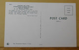 Postcard Passing the Yard Connecticut Electric Railway Trolley Museum Car #3001