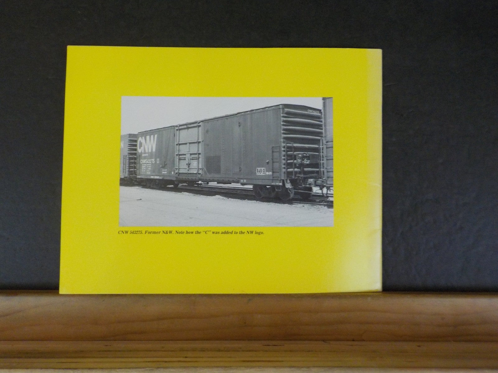 Freight Cars Journal Monograph #14 CNW Freight Car Roster and Pictoria ...