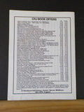 Continental Railway Journal #91 Autumn 1992 JZ Locomotive Stock