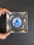 Ashtray B&O Approx 3 ½ x 3 ½ Glass