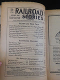 Railroad Stories Magazine 1936 Jan L&N Locos Ethiopa Phantom City Novel ideas fo